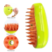 Парова масажна щітка Pet Brush для вичісування шерсті собак і кішок, колір зелений Парова масажна щітка Pet Brush для вичісування шерсті собак і кішок, колір зелений
